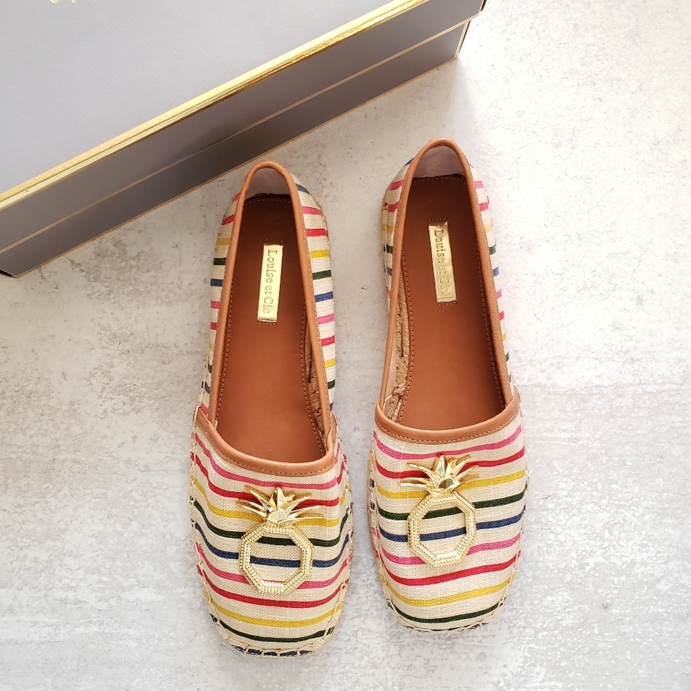 Louise Et Cie Rainbow Espaddrilles Sz 8 New